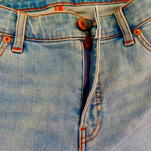 TALBOTS Flawless Straight Crop Blue Jeans Capri, size 8P - Picture 13 of 14